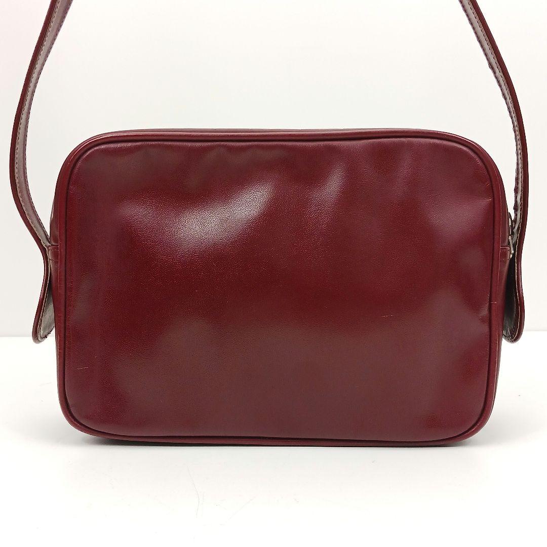 ✨良品✨クレージュ ヴィンテージ ショルダーバック ワインレッド
