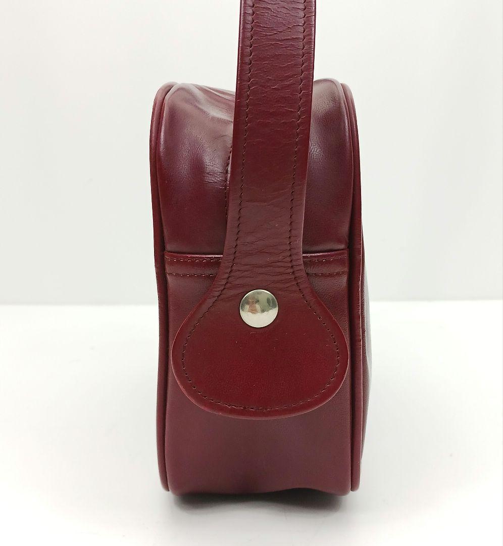 ✨良品✨クレージュ ヴィンテージ ショルダーバック ワインレッド