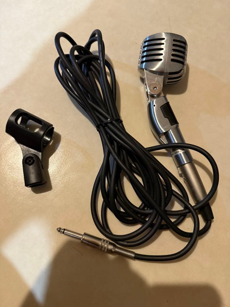 ダイナミックマイク レトロスタイル 約3mケーブル　DENON DM-200