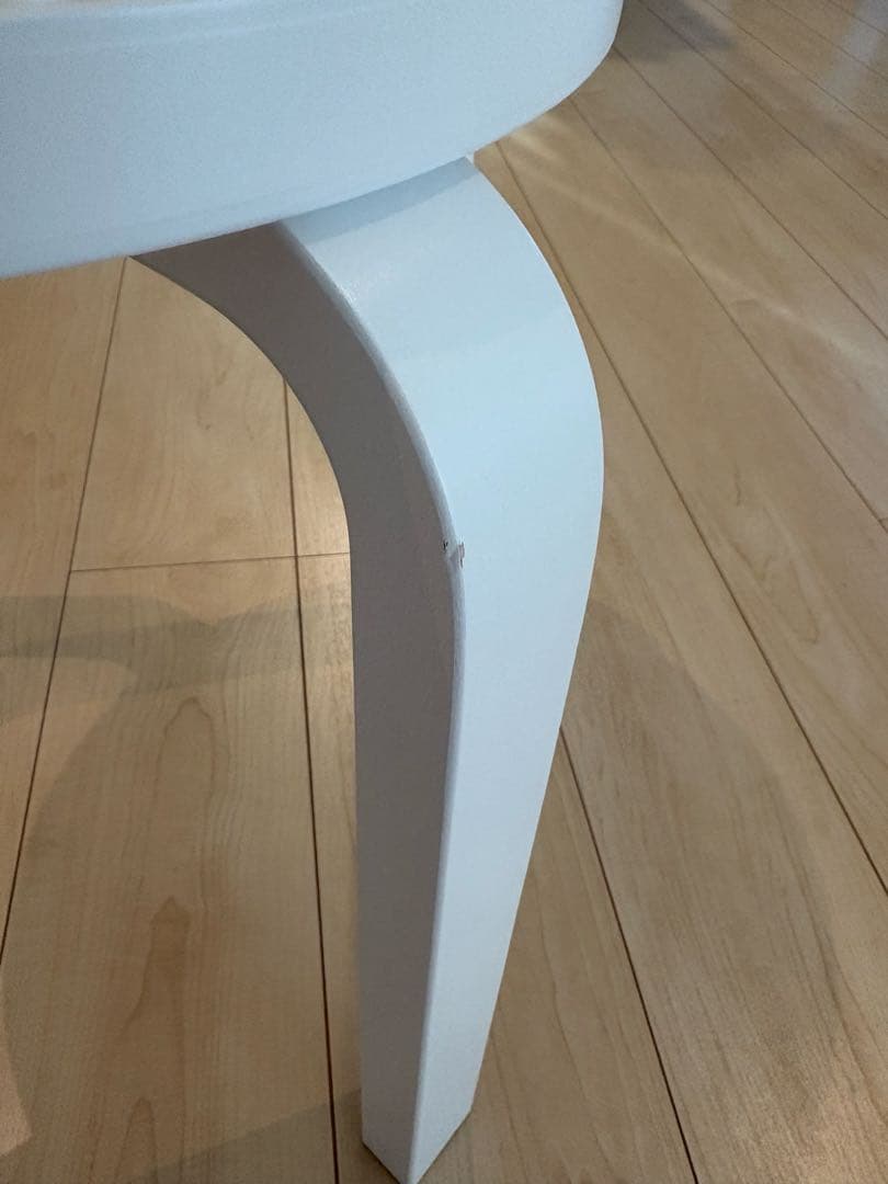 【最終価格】★美品★ アルテック スツールE60 ホワイトラッカー 〈４本脚〉