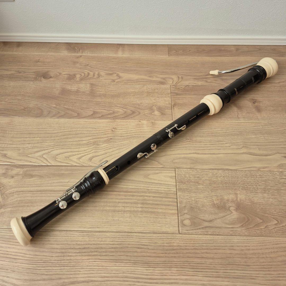 アウロス バスリコーダー バロック式 533B (E) ソフトケース付