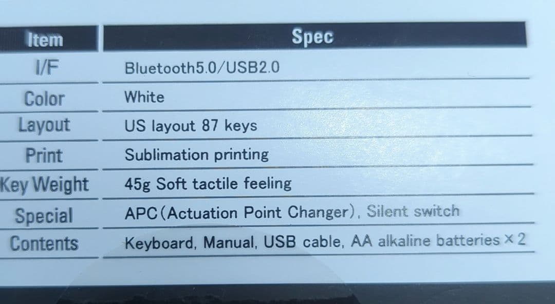 REALFORCE R3 キーボード R3HD21 英語配列 45g