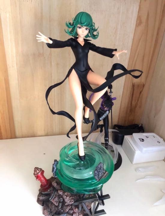 ワンパンマン タツマキ ガレージキット ガレキ スタチュー ①