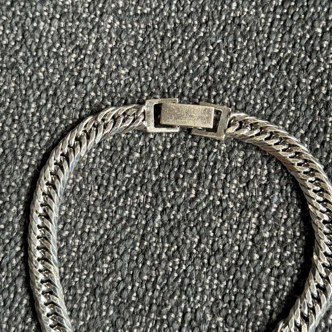 シルバー925 喜平 12面 トリプル ブレスレット