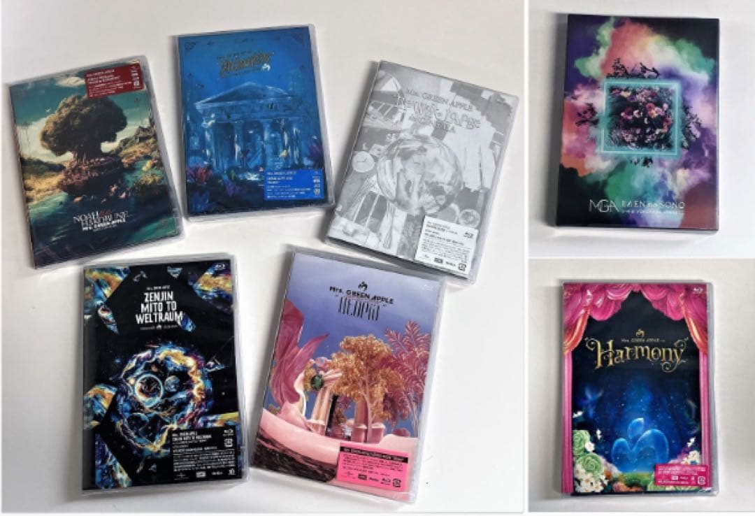 Mrs.GREEN APPLE 通常盤 Blu-Ray 7点