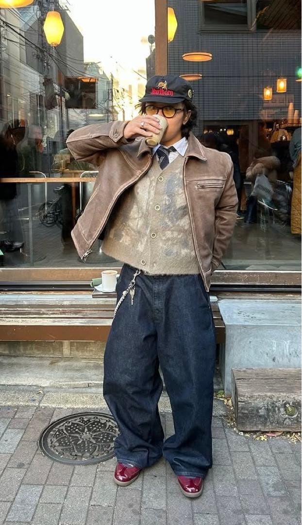 早い者勝ち⭐️値下げ⚪︎⭐️激レア⭐️mutimerレザージャケットM