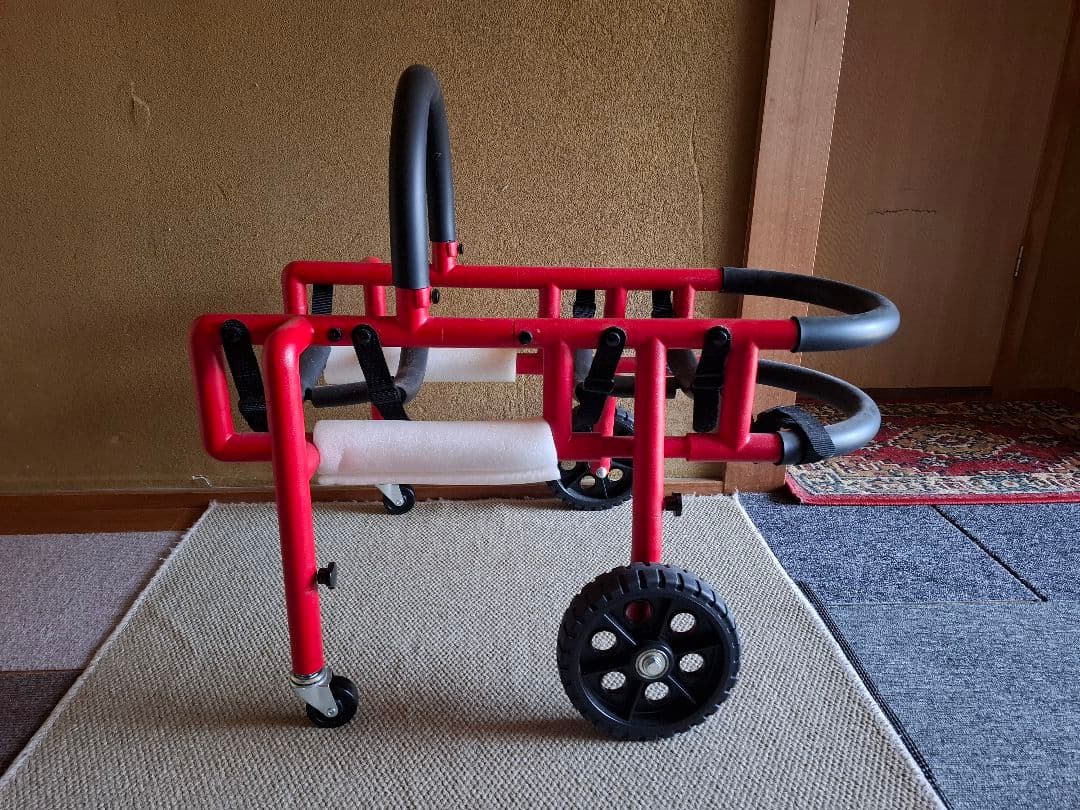 犬用車いす 赤 軽量