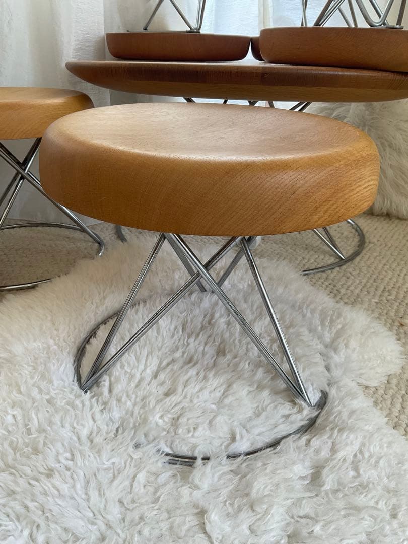 柳宗理　紋次郎　チェア①