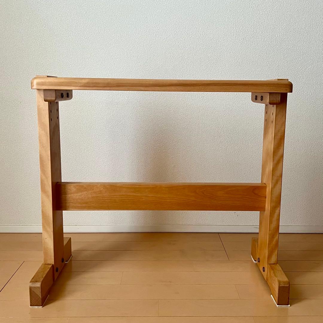 【手織り機用】東京手織 KM-650用 長椅子（高さ調節可）　中古　織物道具