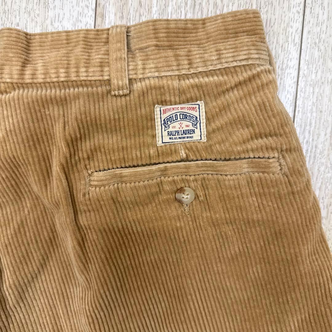 テ*ツ様 ポロチノ 初期タグ ベージュ コーデュロイパンツ チノパン USA製