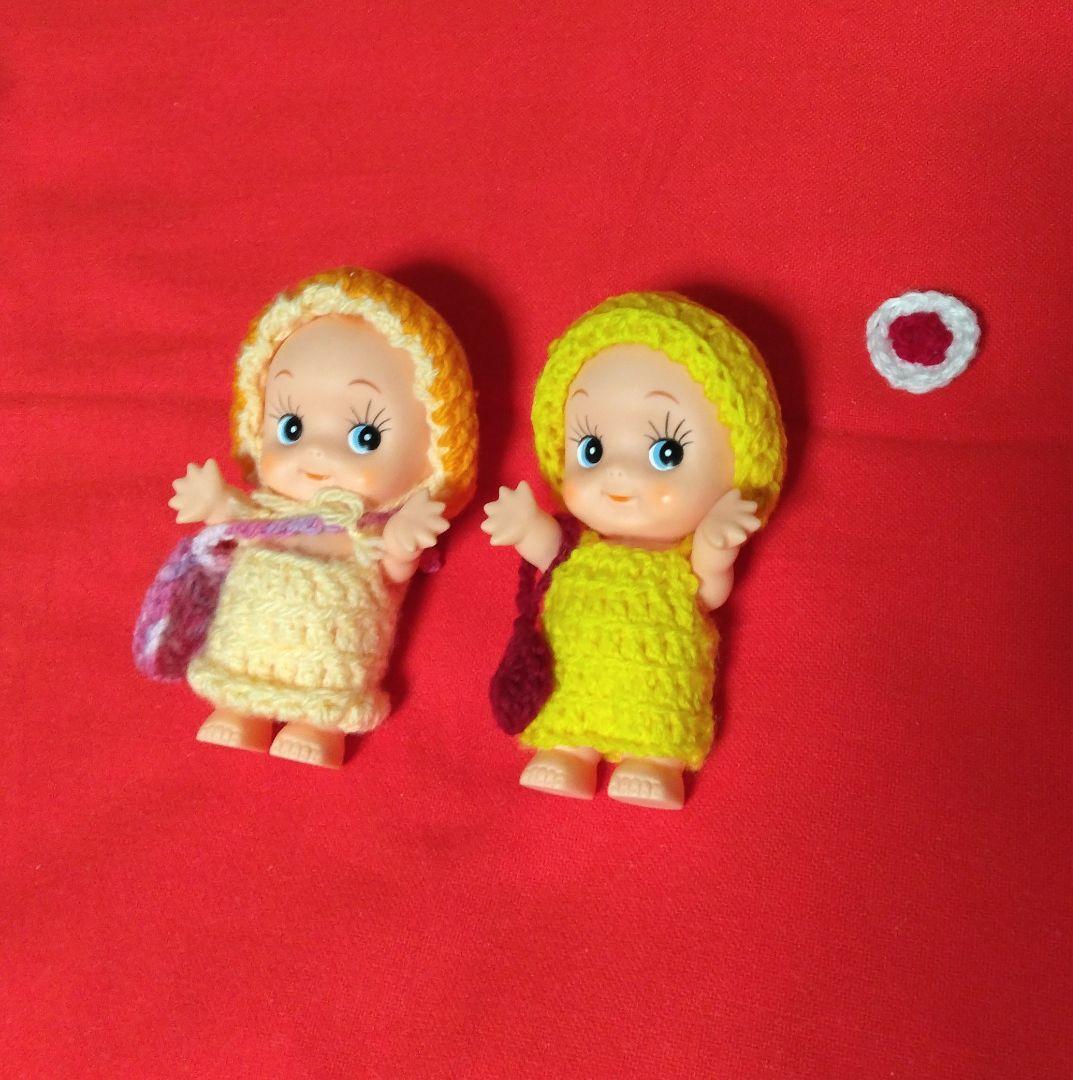 値下げ　新品　日本製　キューピー人形　洋服手編み　15cm   まとめ売り