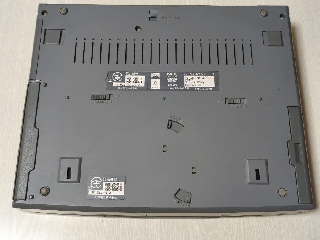 NECノートパソコン PC-9821Na13/C10
