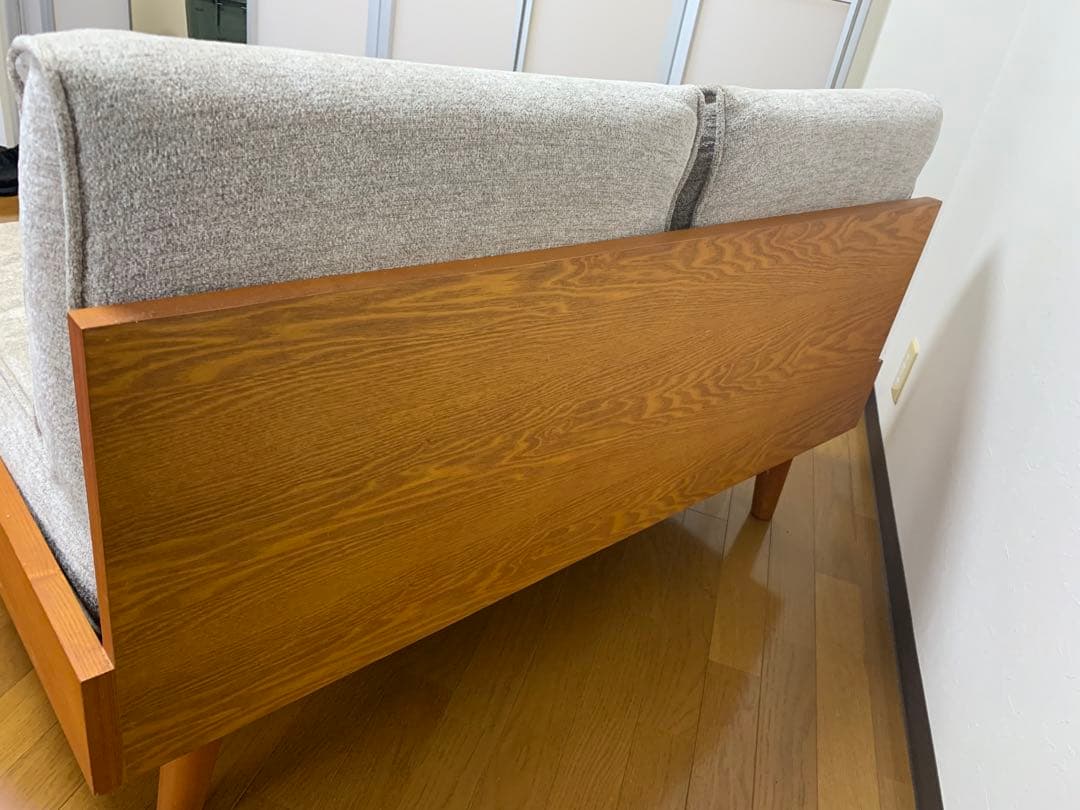 unico アルベロ ソファ 2シーター　替えカバー付き　発送たのメル便