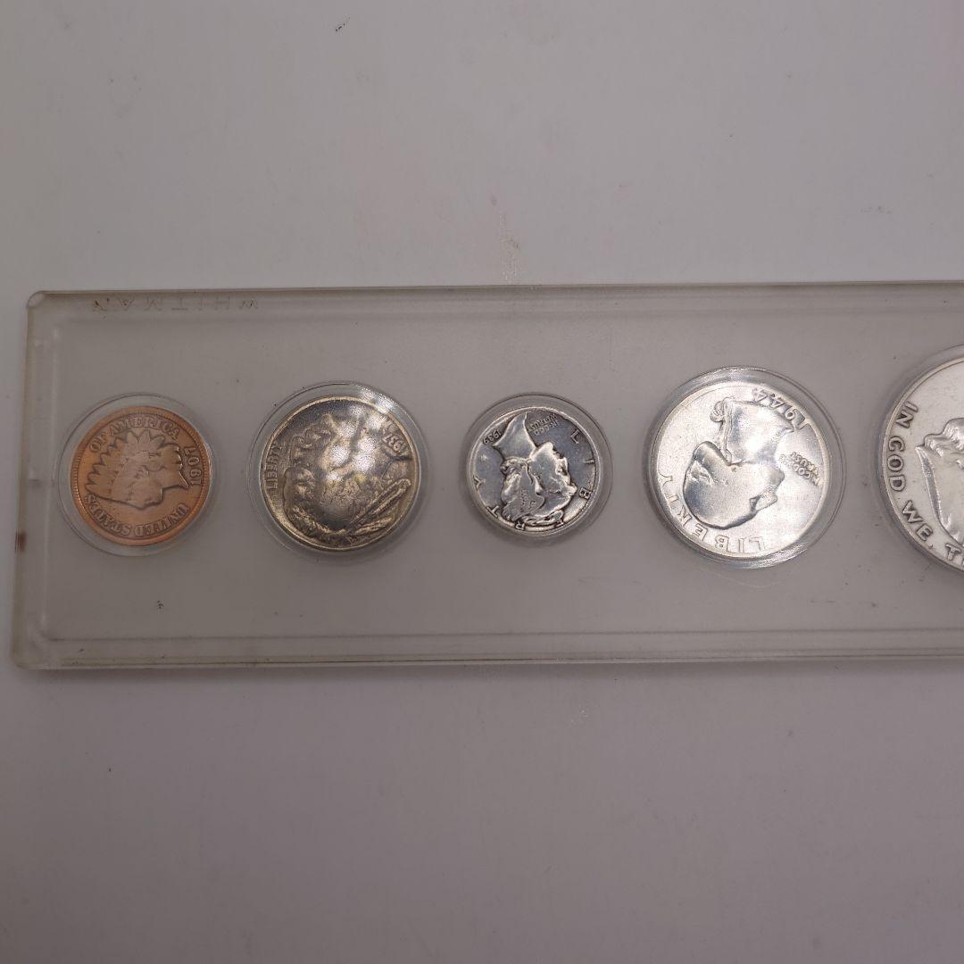 アメリカ リバティ 銀貨4枚 モルガンダラー 6枚セット ia1904