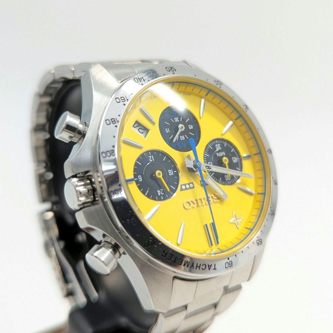 【美品 新品電池交換済】SEIKO ドクターイエロー CLASS923