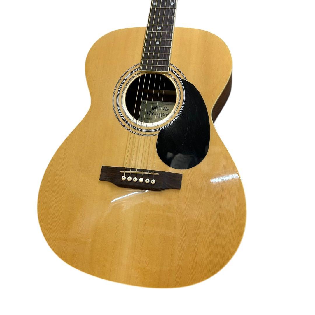 比較的きれいです‼️HONEY BEE アコースティックギター F-15N