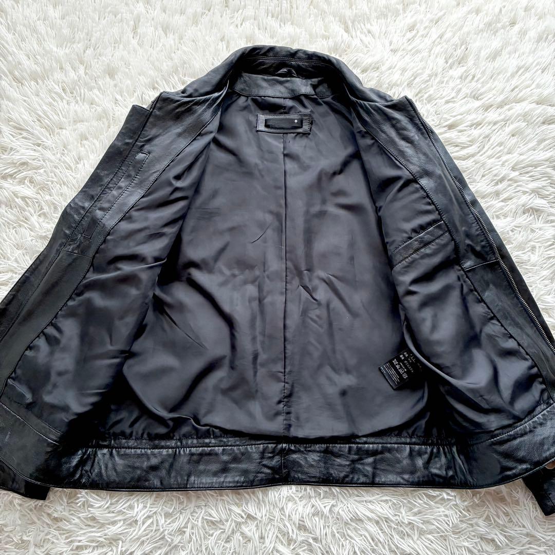 美品XL◎Liugoo Leathers 羊革 ラムレザー ジャケット シングル