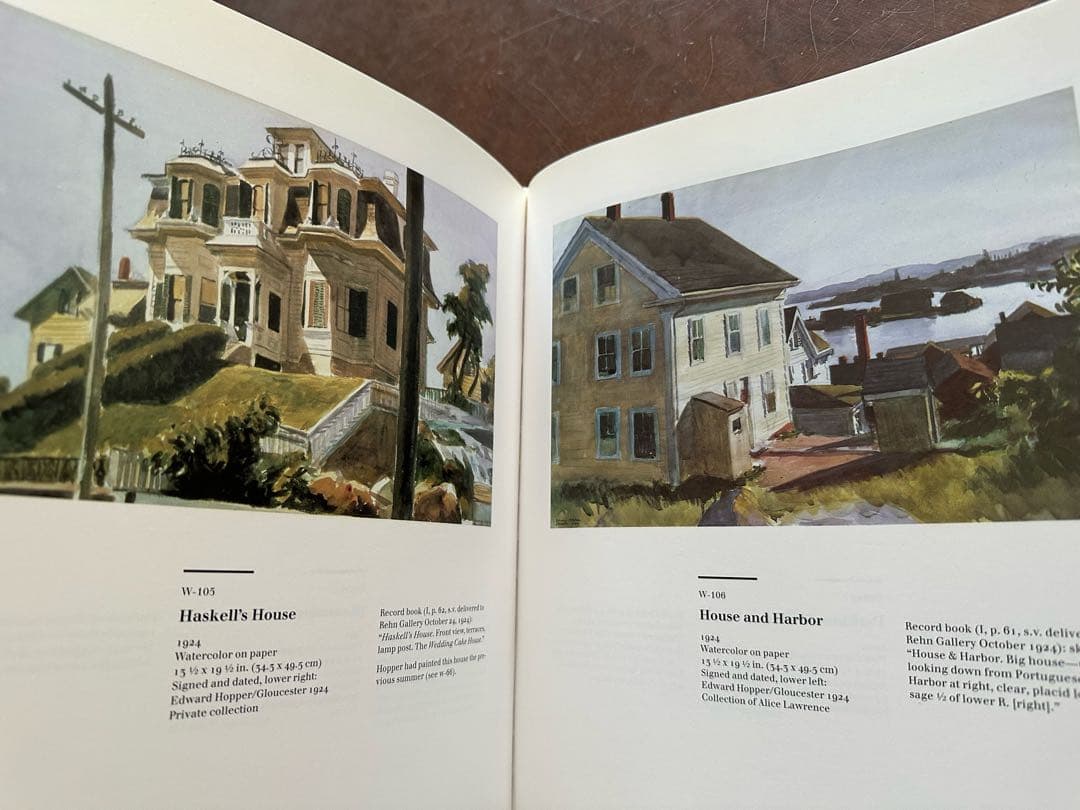 エドワード・ホッパー 水彩画集 洋書 大型本 美品 希少