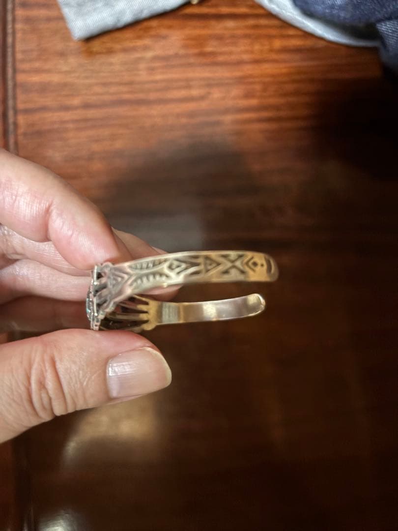 シルバー バングル　フレッドハービースタイル　ヴィンテージ　navajo