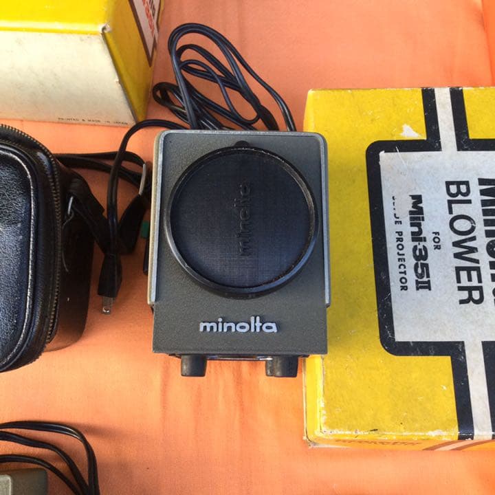 値下げ　ビンテージ　ミノルタスライド映写機　Mini35II 関連部品