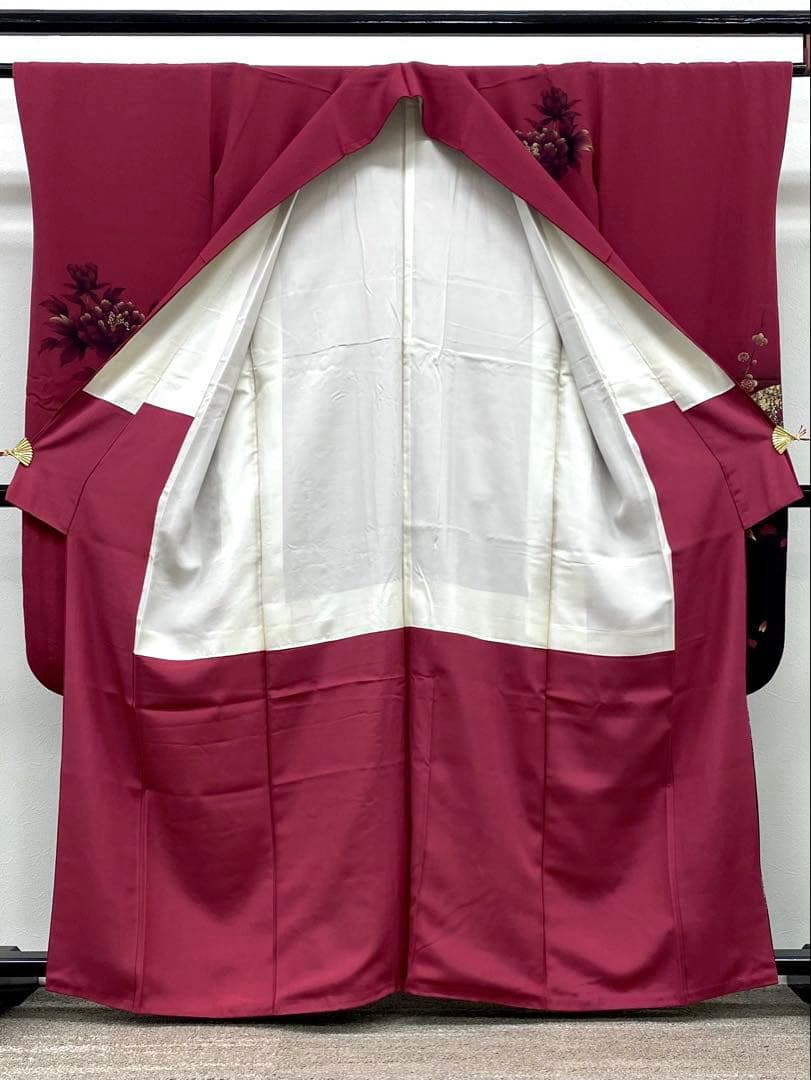 振袖 豪華 金彩 ふりぼかし 牡丹 身丈157cm