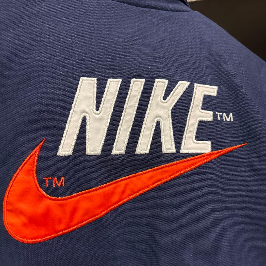 Nike ネイビー コーチジャケット