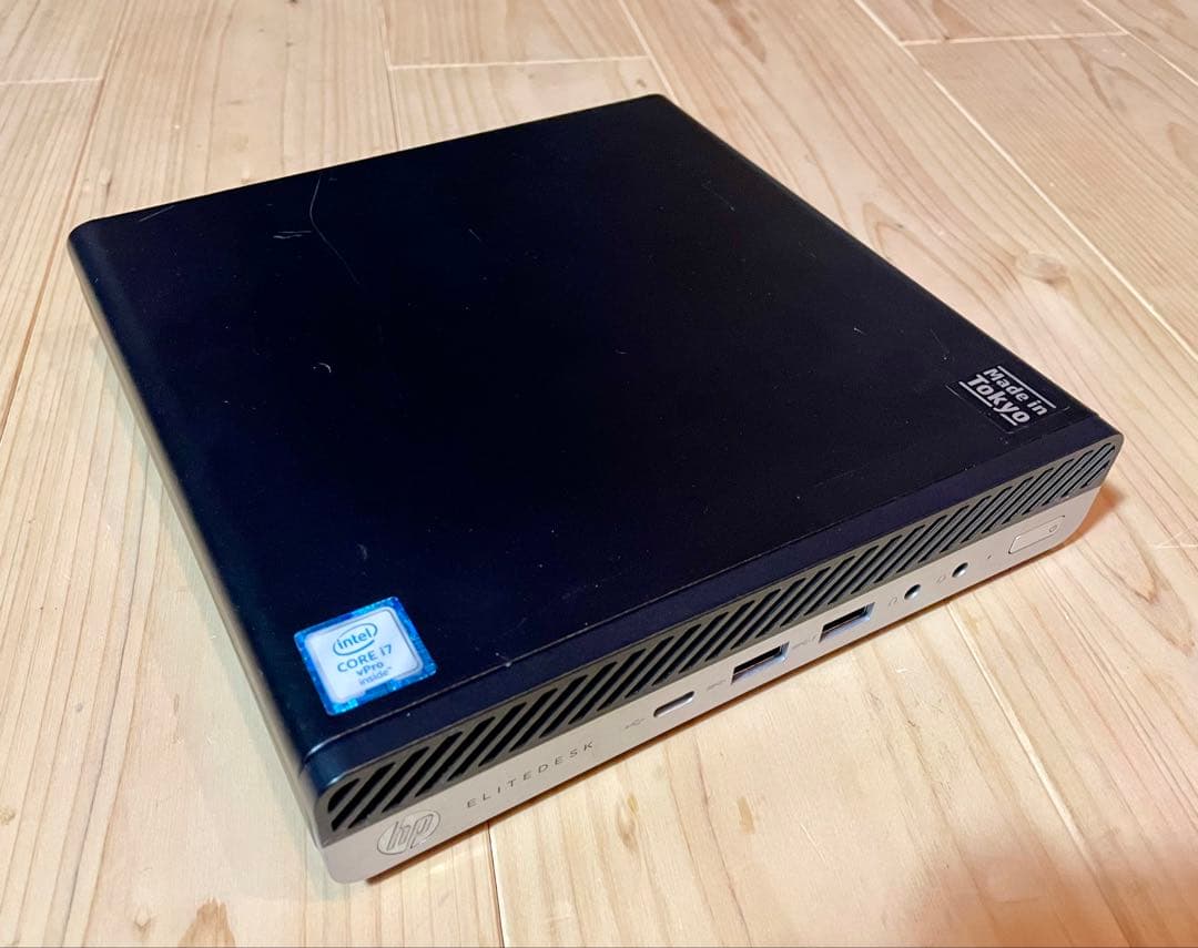 HP EliteDesk 800 G3 i7 8GB/500GB 整備済ミニPC