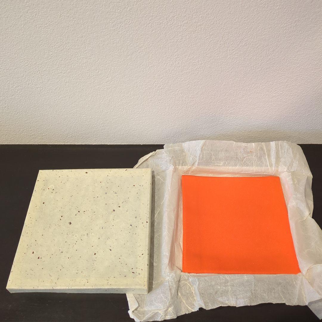 帛紗 土田友湖 朱色