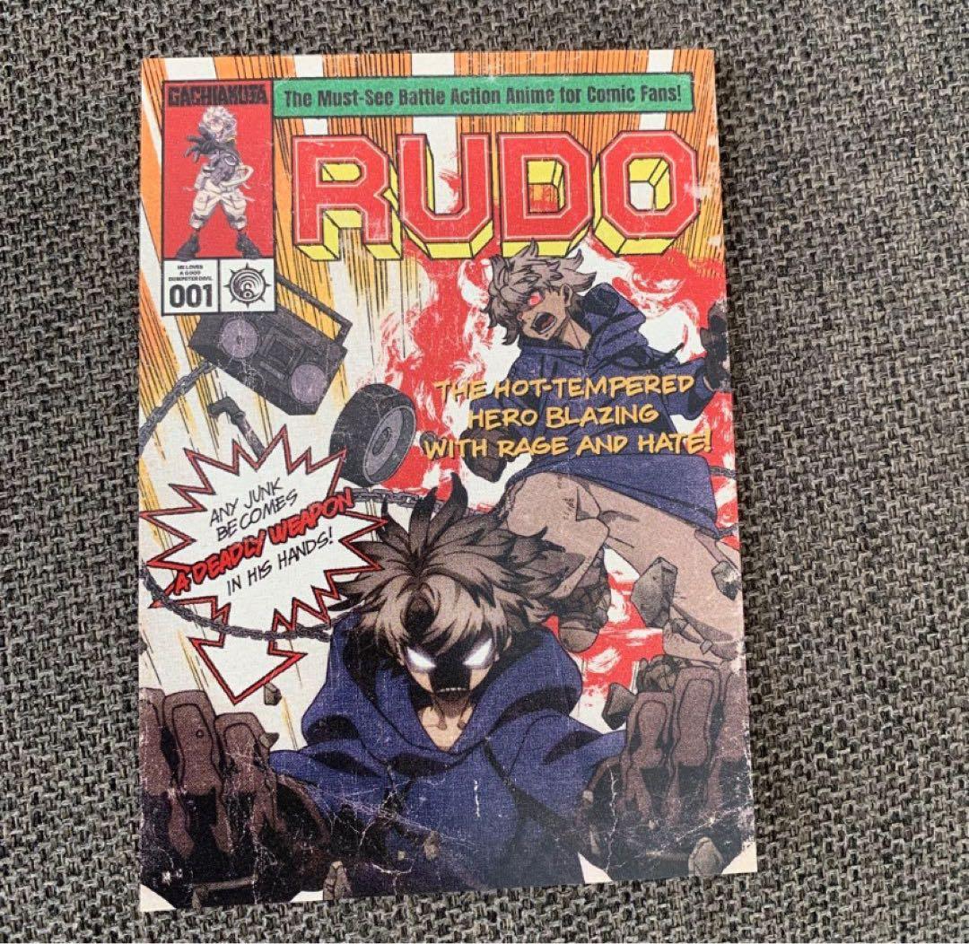 ガチアクタ × アニメイト 名古屋　来場特典　アメコミ風ポストカード