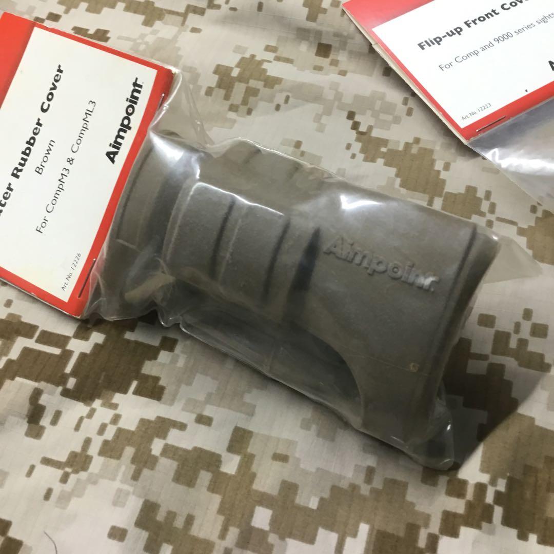 実物 未開AIMPOINT comp Cover セットFDE スコープ
