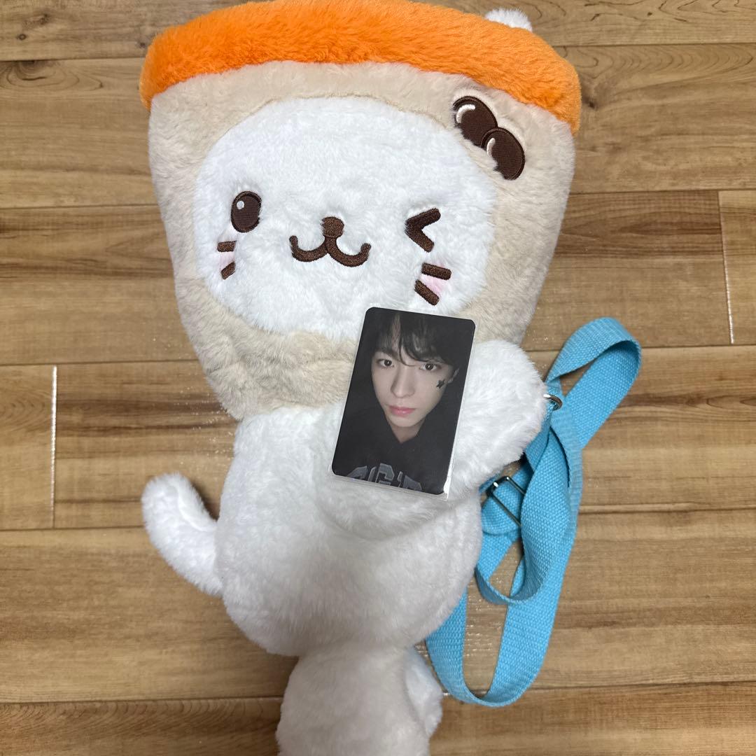 NCTWISH ユウシ キャラクターバッグ バブルニャン ぬいぐるみ