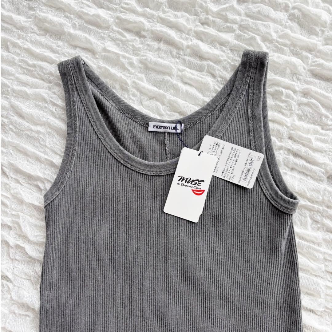 【新品未使用タグ付 ドゥーズイエムクラス 25年モデル ヴィンテージタンクトップ