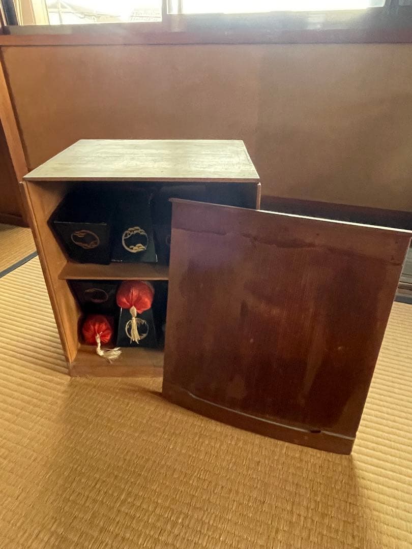 漆　枕台8点　枕箱　セット　骨董品　華やかな蒔絵