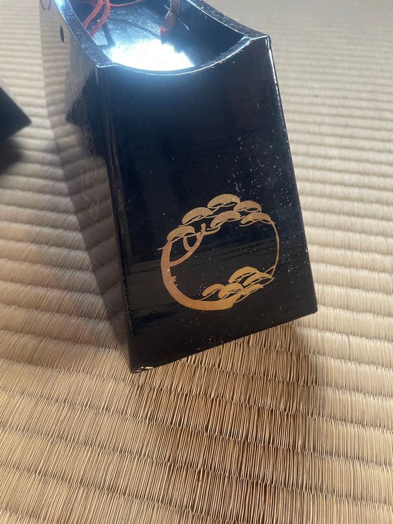 漆　枕台8点　枕箱　セット　骨董品　華やかな蒔絵