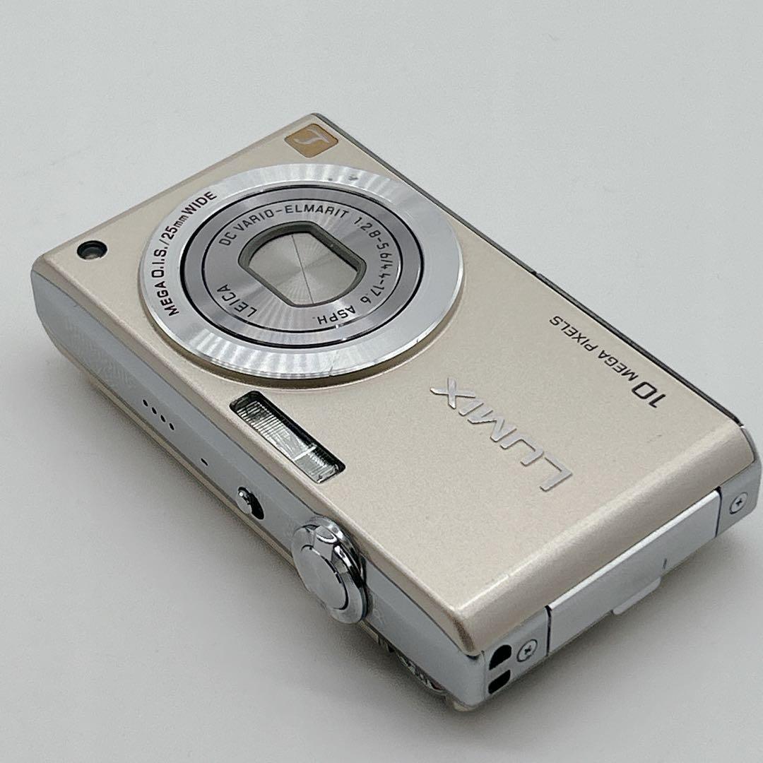 予備バッテリー付き Panasonic LUMIX DMC-FX35 ゴールド