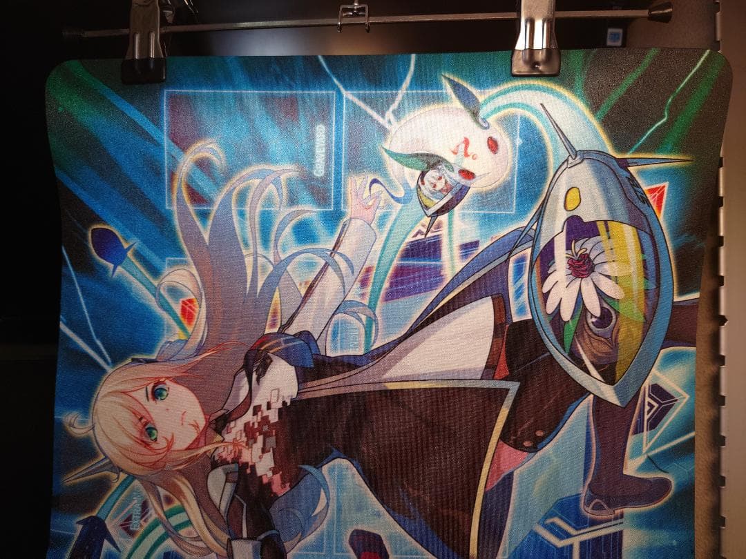 遊戯王OCG 中国版 プレイマット 閃刀姫-レイ CNC -決闘都市 2018-