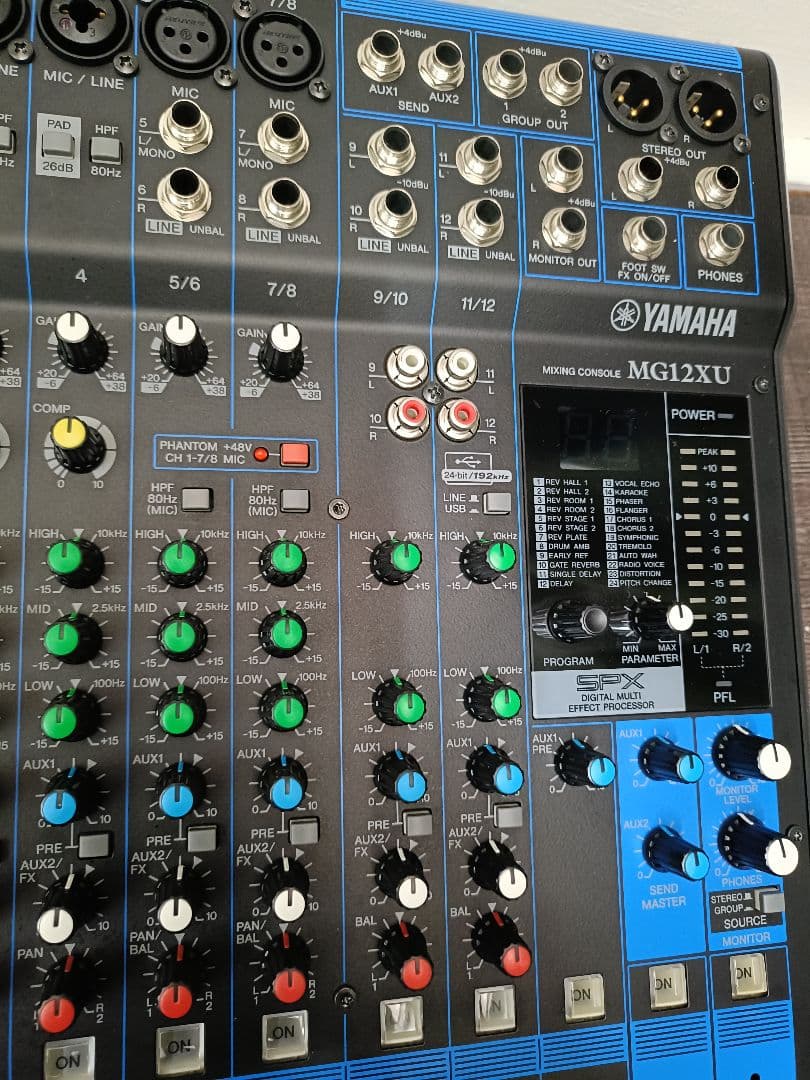値下げ！YAMAHA MG12XU アナログミキサー 本体