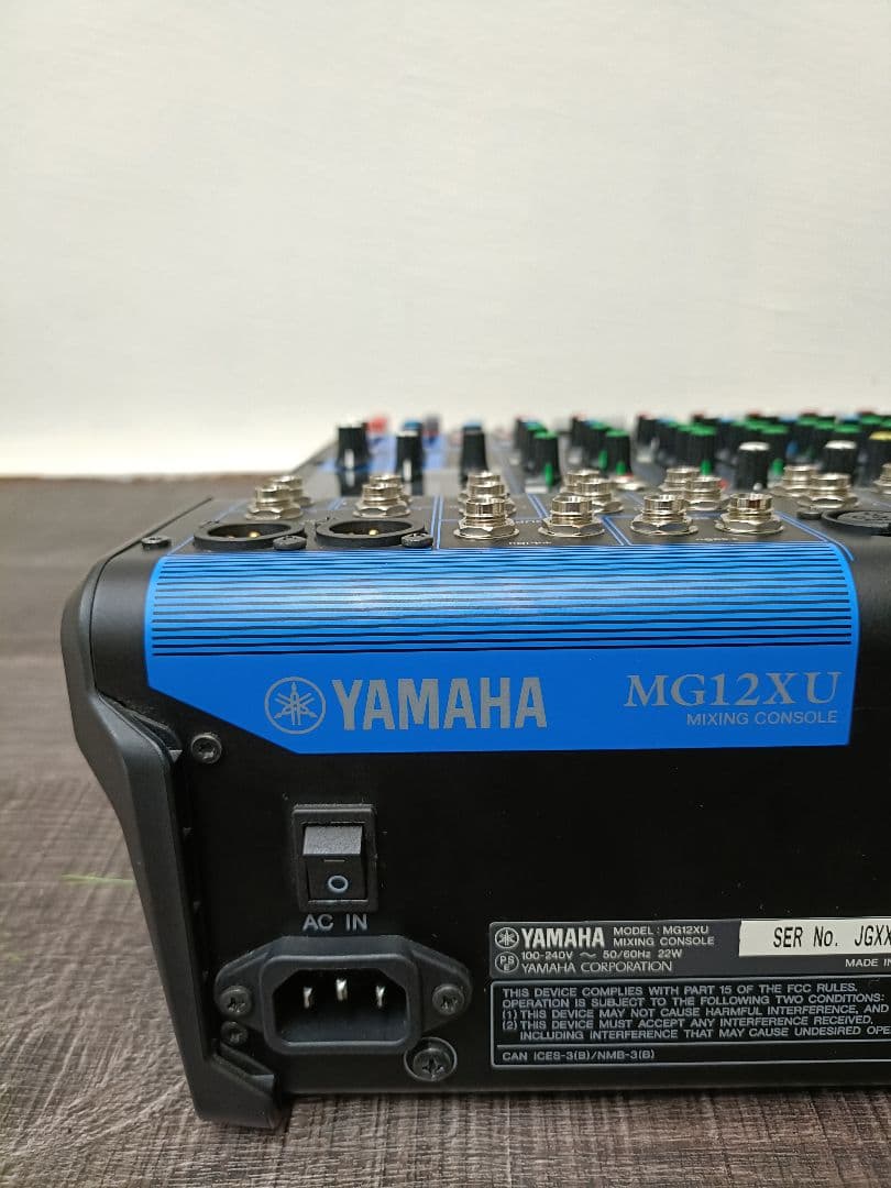 値下げ！YAMAHA MG12XU アナログミキサー 本体