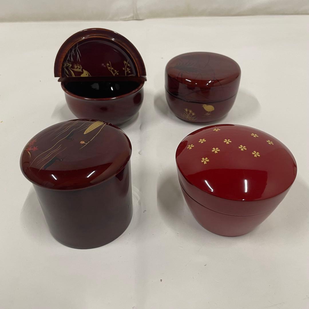 レア 井伊宗観好 十二月茶器 月次茶器 塗師 峰春 棗 骨董 漆器 アンティーク