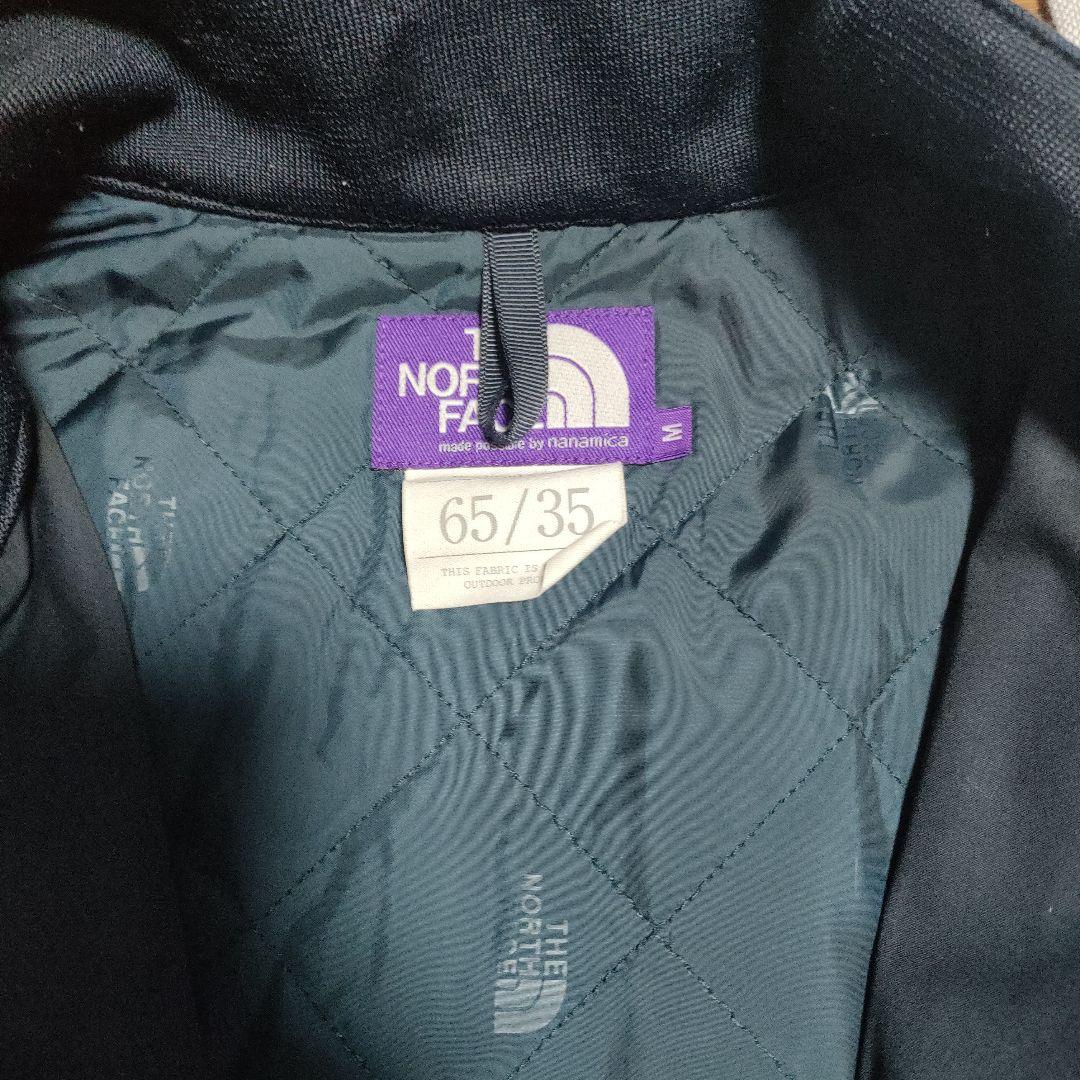 ザノースフェイス ビームス別注 パープルレーベル ネイビー M