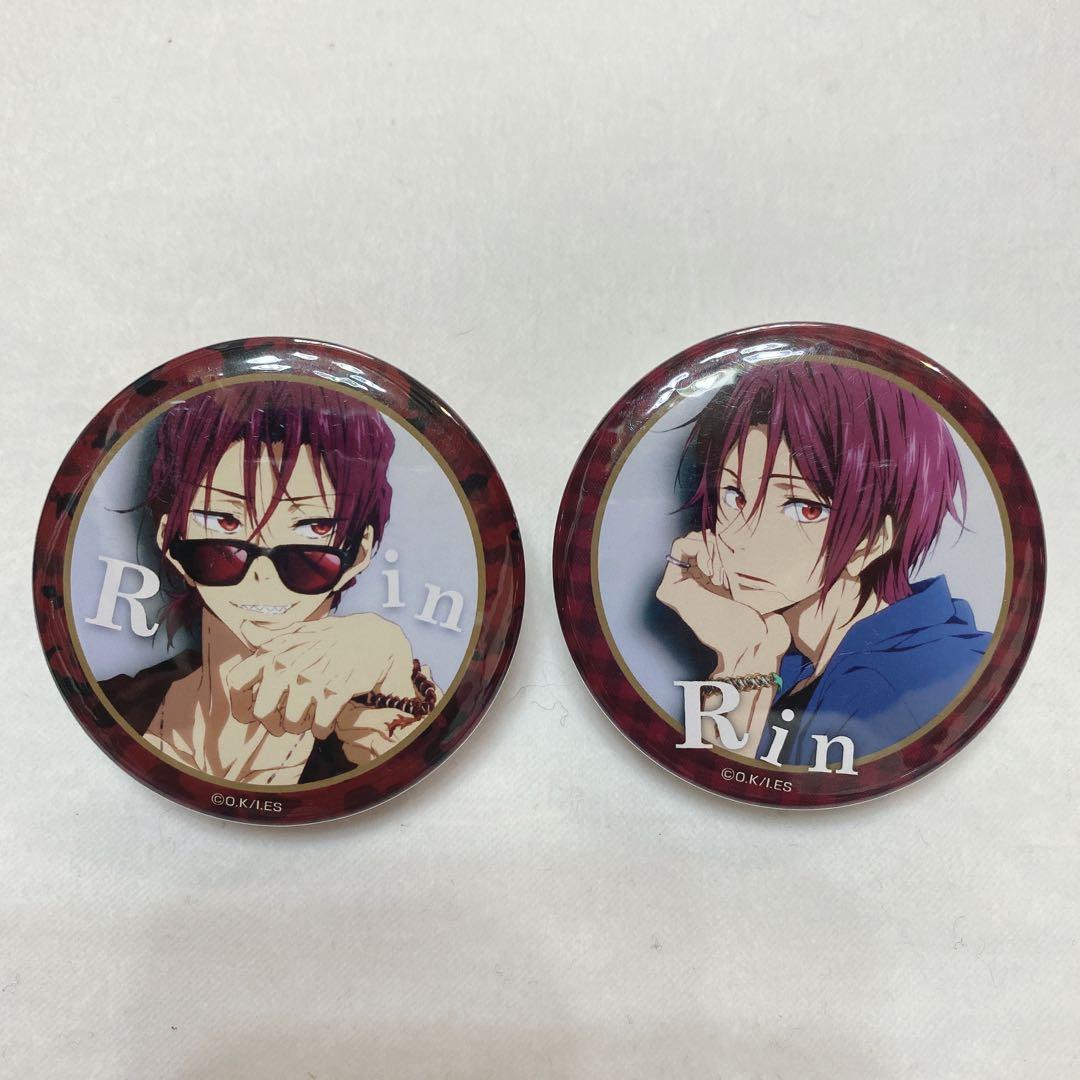 松岡凛　Rin 缶バッジ 2種セット　レア　ムック本　2個セット