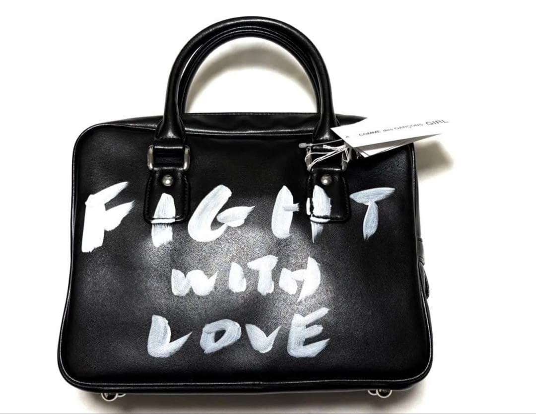 【出品終了予定】コムデギャルソンガール ペイントバッグ