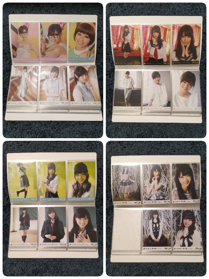 西野七瀬　元乃木坂46　表題曲　生写真　フルコンプ　59コンプ　198枚