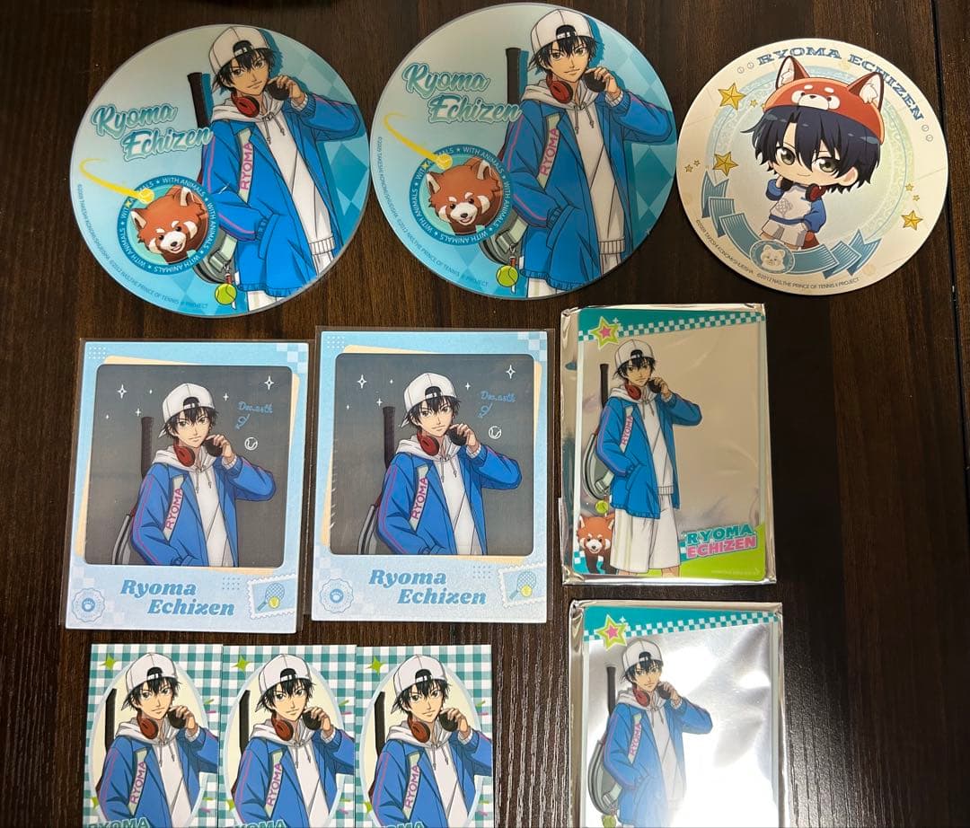 新テニスの王子様　中国限定　with animals 越前リョーマ　セット