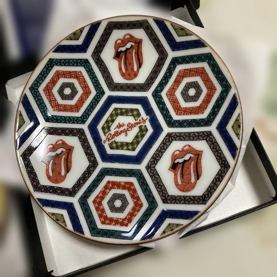 ‼️限定品‼️ローリングストーンズ 九谷焼 豆皿 3個セット 新品 バラ売り可能