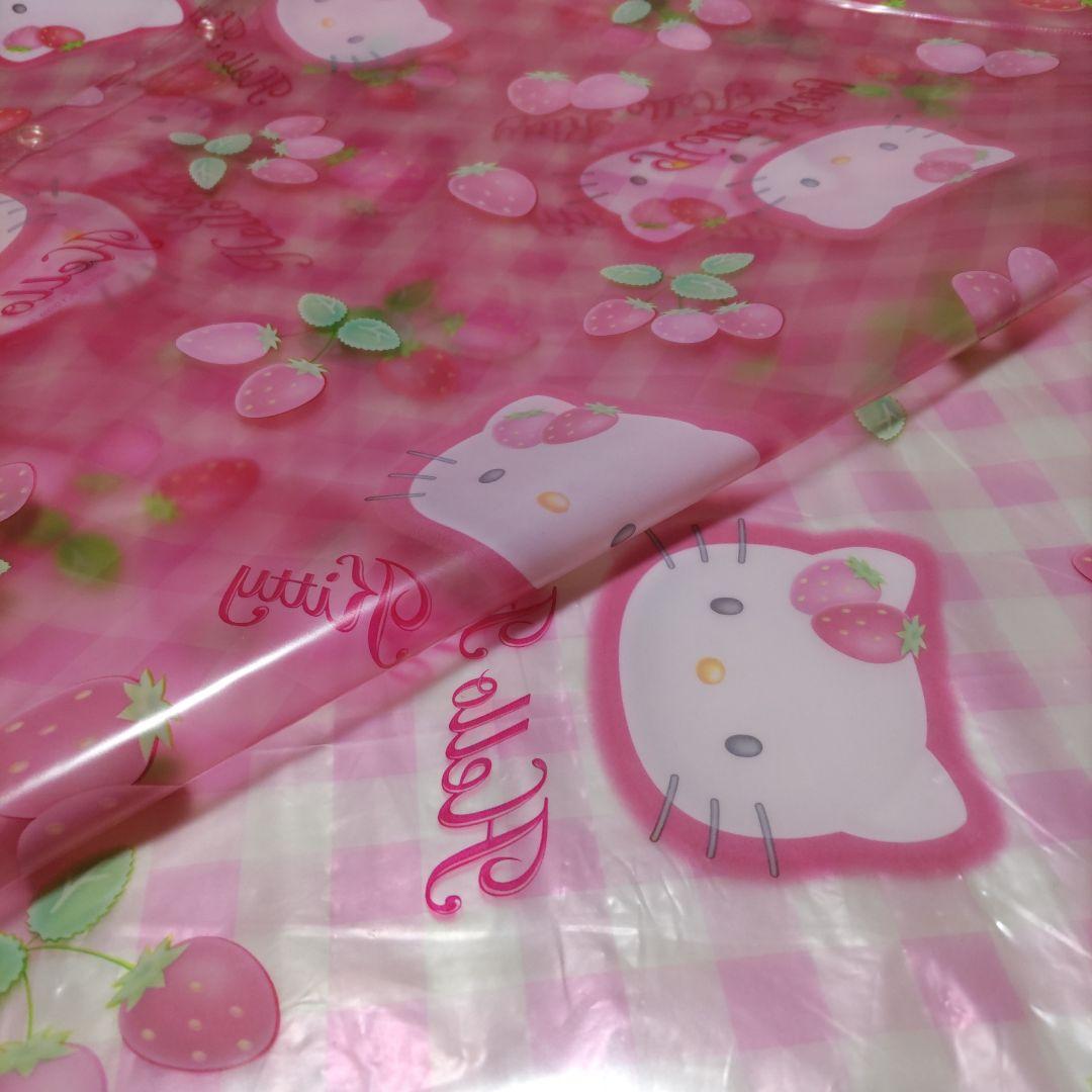 【激レア】ハローキティ　いちごキティ シャワーカーテン 1枚