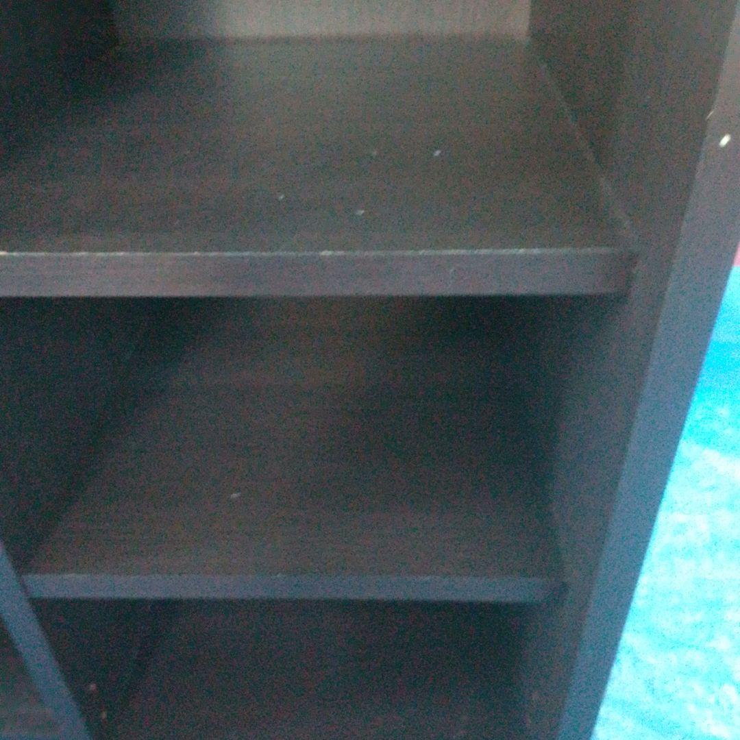 木製 焦げ茶いろ シューズラック３列×５段 15足（最下段等の削れ要確認）