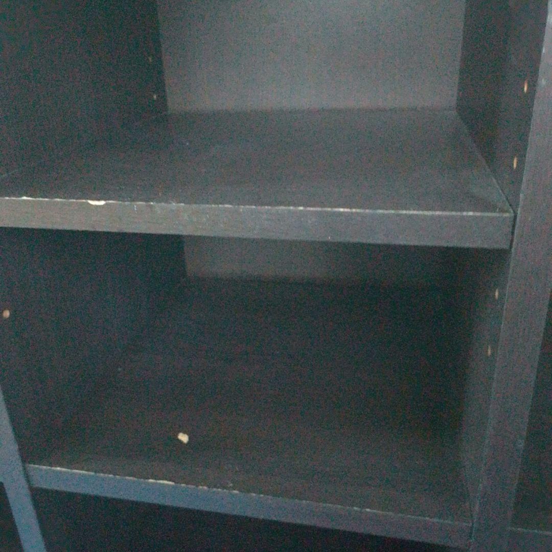 木製 焦げ茶いろ シューズラック３列×５段 15足（最下段等の削れ要確認）