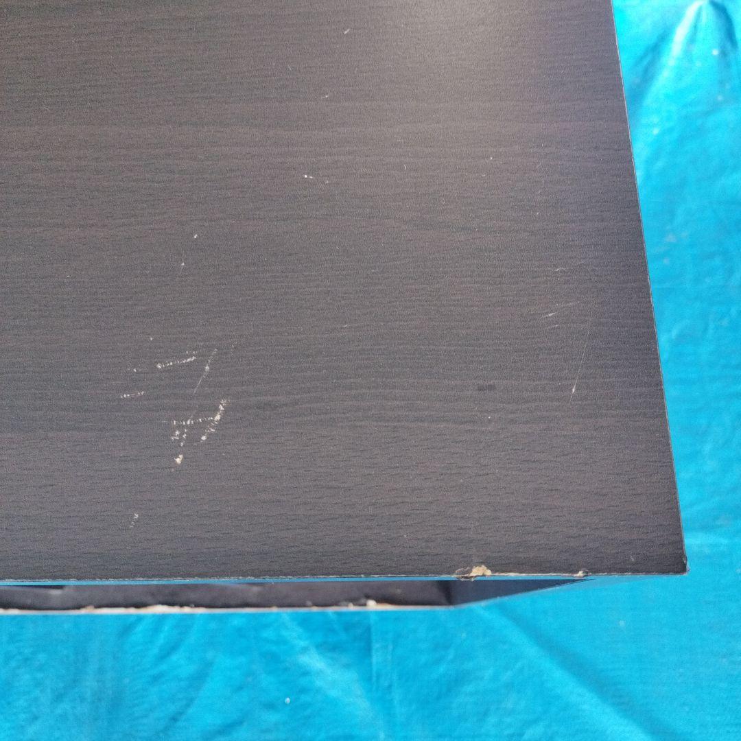 木製 焦げ茶いろ シューズラック３列×５段 15足（最下段等の削れ要確認）