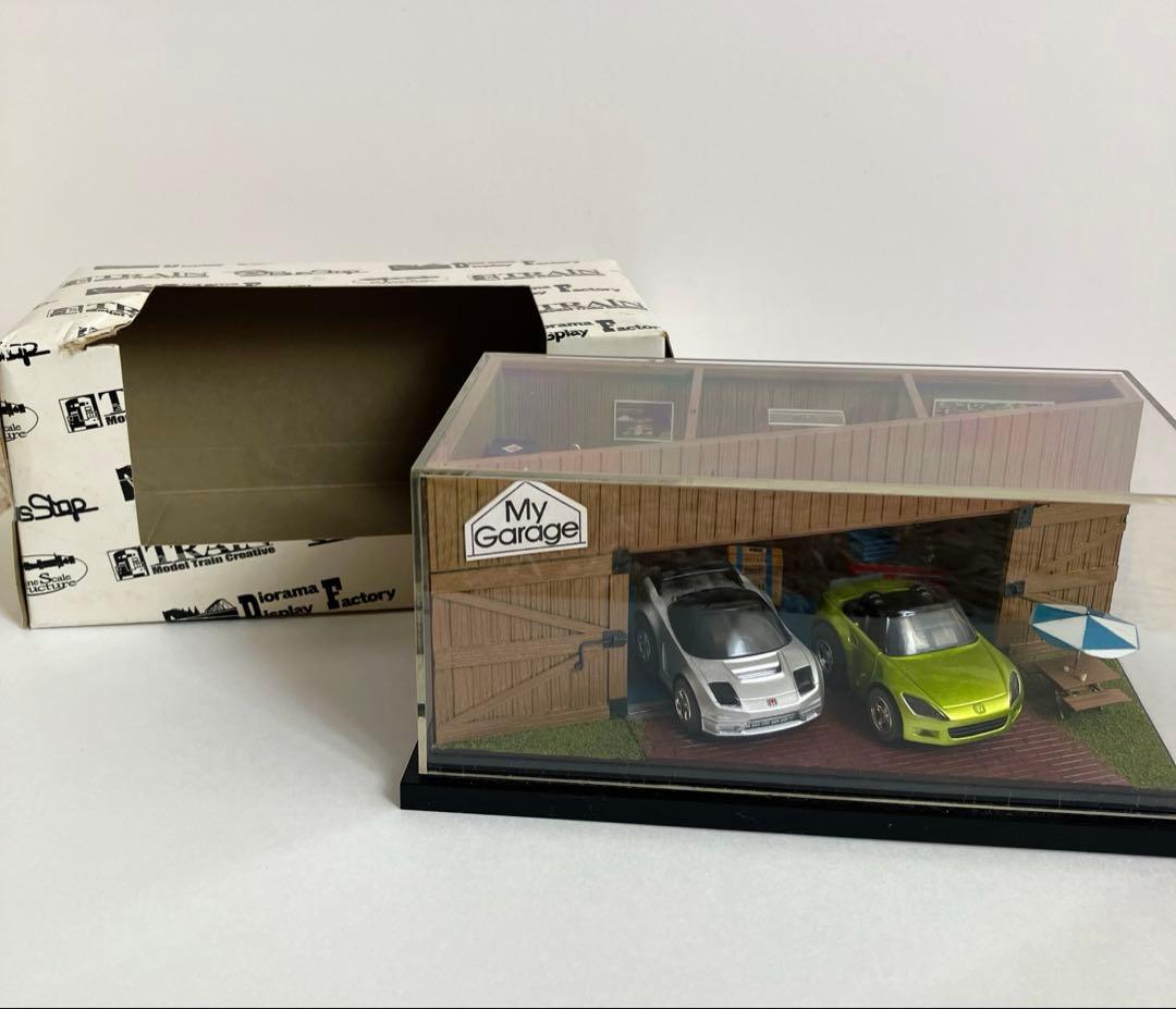 ぷちらま トレイン マイガレージ ホンダ NSX-R S2000 ジオラマ レア